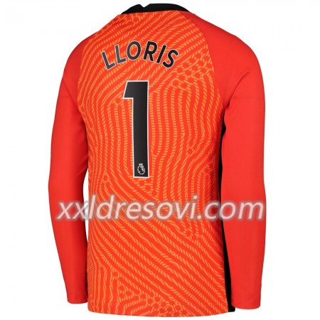 Tottenham Hotspur Hugo Lloris 1 Golmanski Domaći Nogometni Dres 2020-2021 Dugim Rukavima